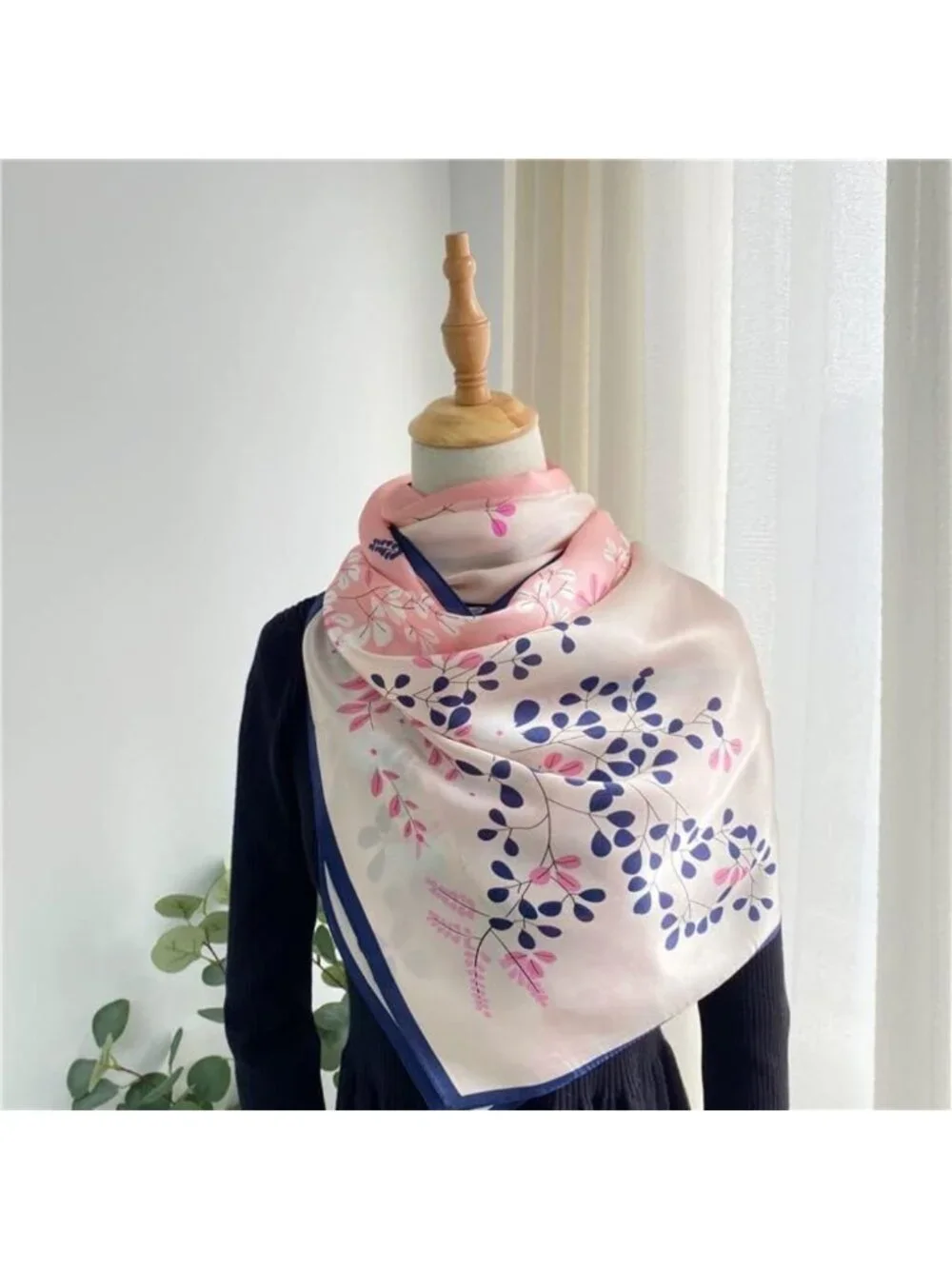 Luxurious 100% Mulberry Silk Long Scarf for Women - Large Oblong Wrap